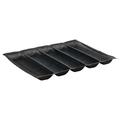Winco 5 Loaf Silicone Bread Baking Pan SBF-5K